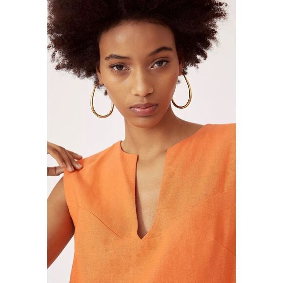 Anthropologie - Maeve Embroidered Tunic Dress size 4 - Picture 3 of 11